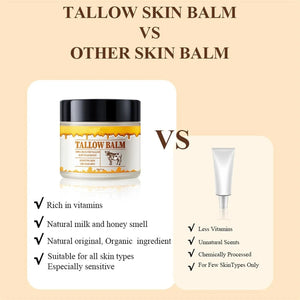 Skin Care Hot Sale 49% OFF - Organic Grass-Fed Beef Tallow Balm with Raw Honey