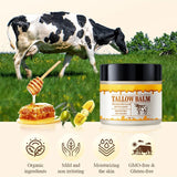 Skin Care Hot Sale 49% OFF - Organic Grass-Fed Beef Tallow Balm with Raw Honey